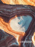 Earth's Palette — Aerial Bentonite Hills, Utah